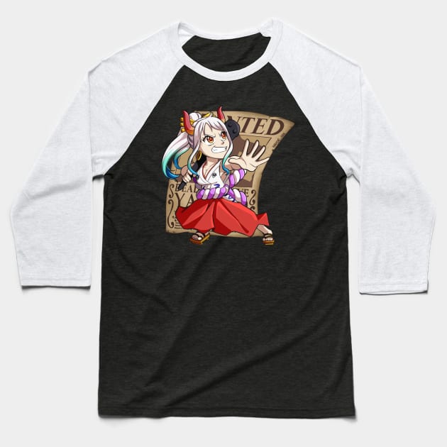 Wanted Yamato Baseball T-Shirt by Hayde